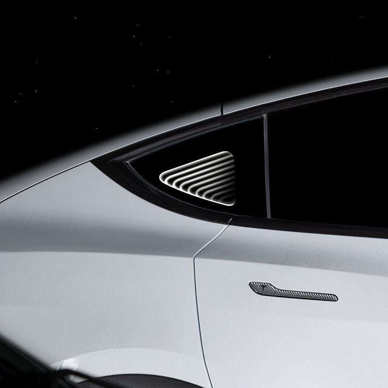 LED Triangle Window Ambient Light for Tesla Model Y/ Model 3 – Custom Fit, Plug & Play, DIY Installation
